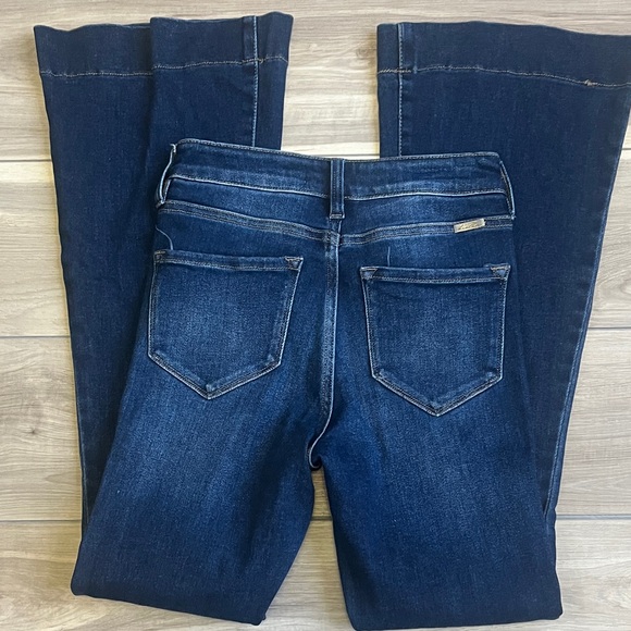 KanCan Deep Indigo Wide-Leg Jeans Women’s Size 26 - Picture 5 of 9